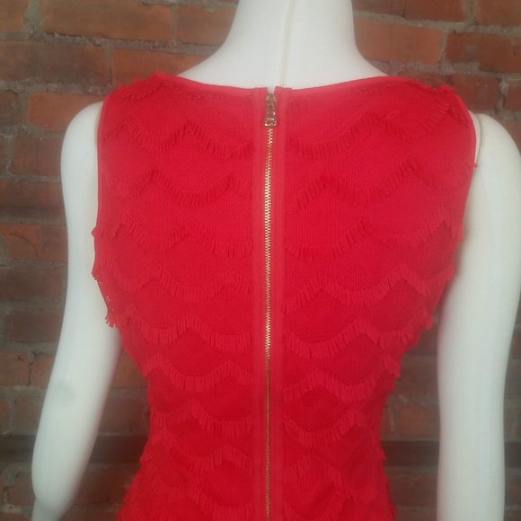 SOLD Guess Women's Dress Sleeveless Red - Picture 6 of 7